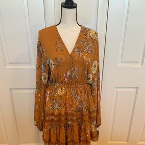 NWOT Price Rrduced!! Free People Dress XL Beautiful Print
